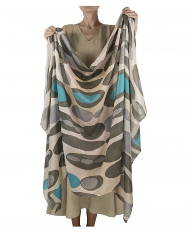 Палантин Женский SN40-FORMES/PECHE